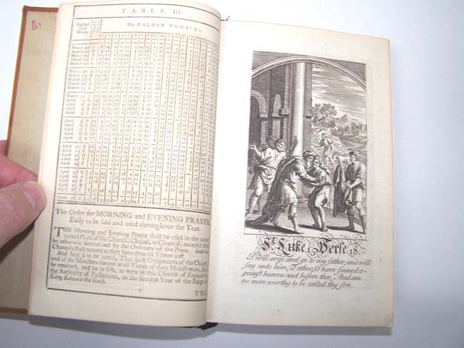 A Beautifully Illustrated 18th century Book of Common Prayer printed in Oxford in 1781 — image 3